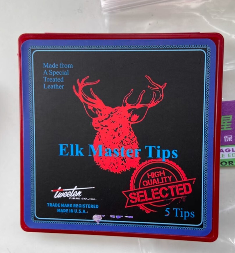 ELK MASTER TIPS 14mm 2個セット Amazon.com : Elk Master 14mm Pool Billiard Cue Tips - Box of