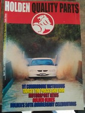 Holden Quality Parts Classic Publication 1998 Lots of Interesting Articles Rare