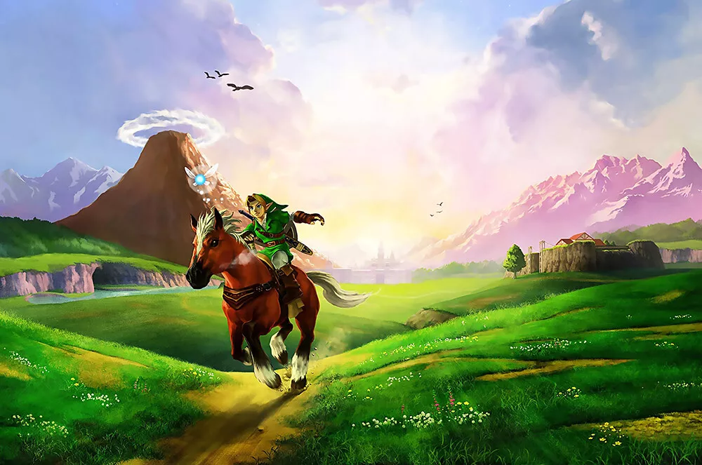 The Legend of Zelda Ocarina of Time 3DS Premium POSTER MADE IN USA - ZELO08