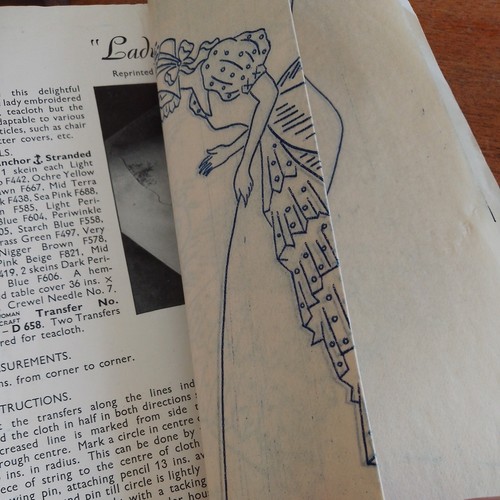 1970s Briggs original Transfer + instructions: A33 'Lady Fair' - Picture 3 of 4