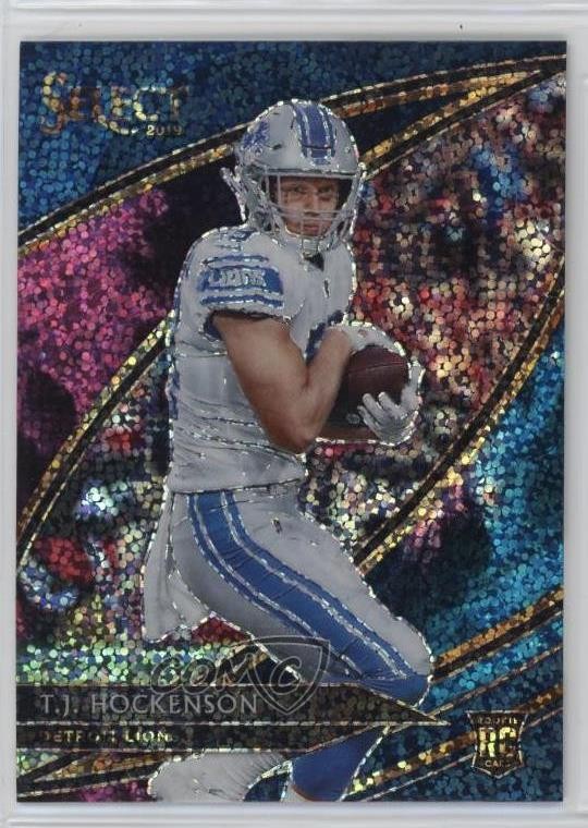 2019 Panini Select Field Level Cosmic Prizm TJ Hockenson #215 0do5