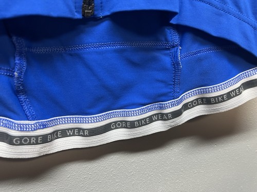 Men’s XL GORE BIKE WEAR Blue Sleeveless Polyester Cycling Jersey - Picture 5 of 10