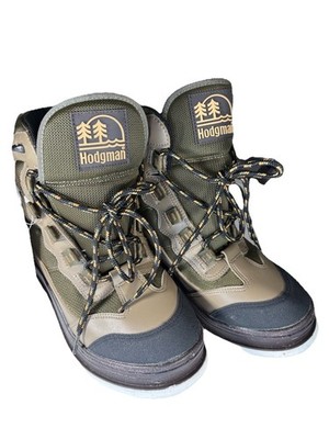 Hodgman Felt Sole Wading Boots Men s 10 Fly Fishing NEW w/ Neoprene Socks