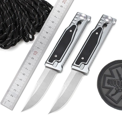 3.15" D2 Blade Folding Knife Pocket T6 Aluminium & G10 Handle Camping Tactical - Bild 14 von 17