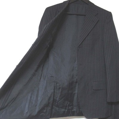 GUCCI Tom Ford-era pinstripe tailored jacket slacks suit, 44R