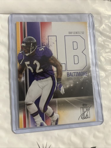 Ray Lewis #3 2024 Topps Signature Class card