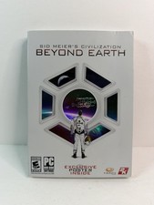Sid Meier's Civilization: Beyond Earth (PC, 2014) CIB Complete with POSTER