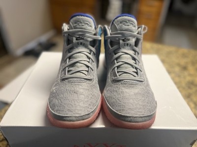 Nike Zoom LeBron NXXT Gen 1984 Wolf Grey Pink Blue Men's DR8784