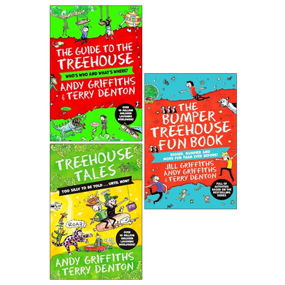 Andy Griffiths Unisex The Treehouse 3 Books Collection Set By - Ages 9-12 Fiction - Paperback - Image 4