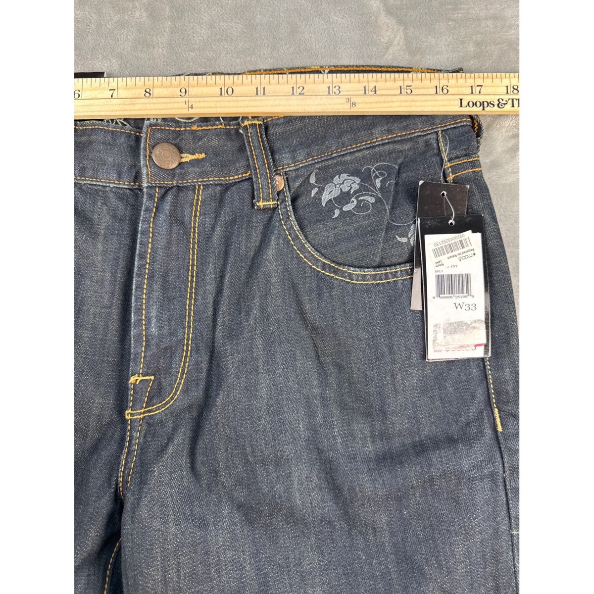 Marc Ecko Jeans Mens 33 Standard Fit NWT Y2K View 5