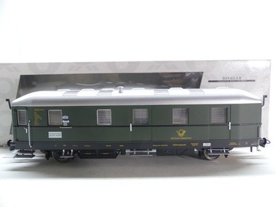 Dingler H0 010033 Bahnpostwagen, DBP, DC, NEM, NEU in OVP #68692