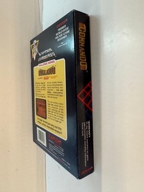 Commando Nintendo NES 1986 CIB Complete in Box! L@@K!