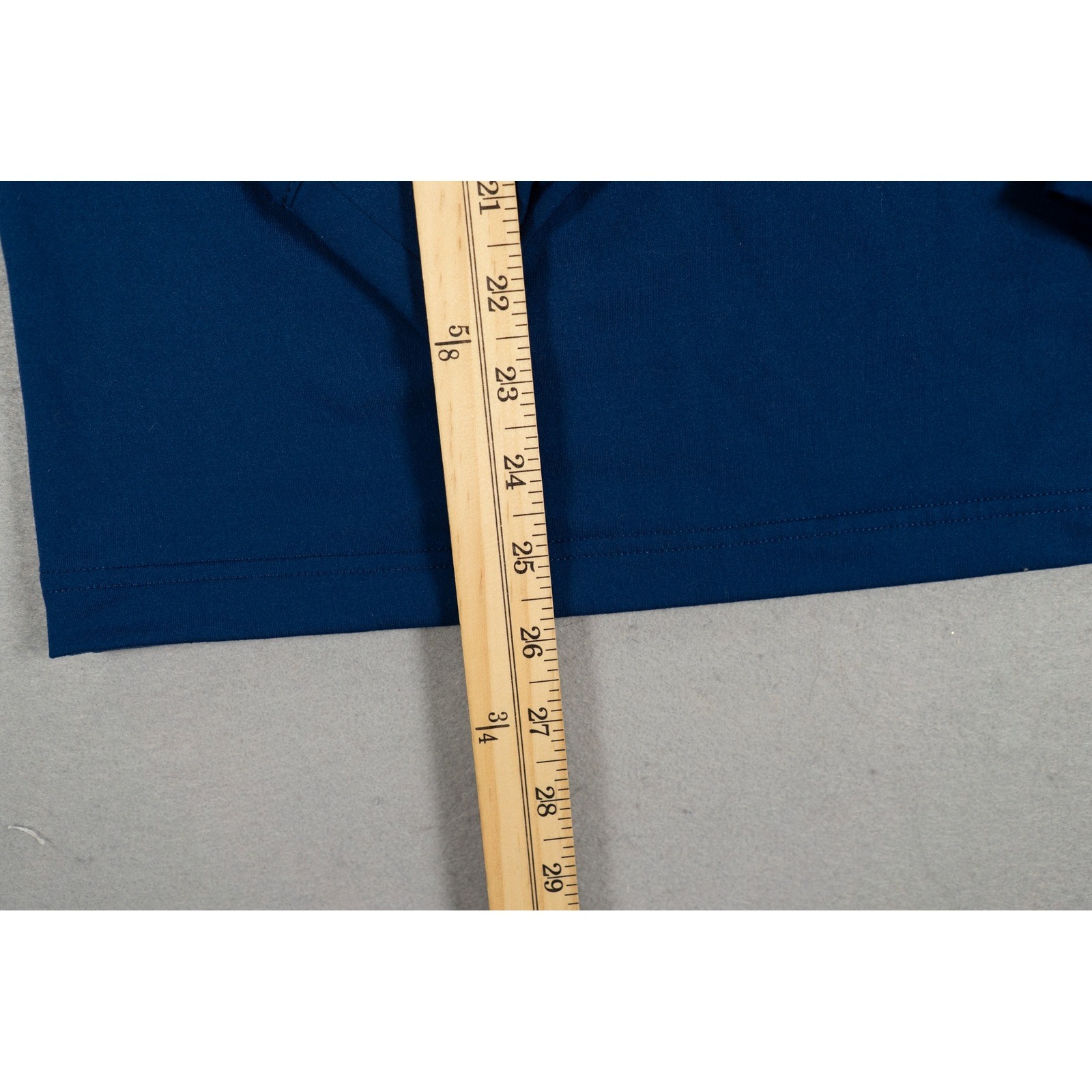Stitch Mens Quarter Zip Pullover Performance Golf Shirt Navy Blue Size M image 8