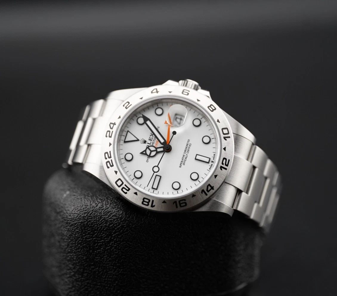 New 2025 Rolex Explorer II GMT 226570 Polar White Dial Stainless Steel 42mm