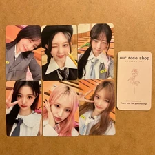 IVE SECRET 4th EP Album Soundwave Video Call Minive LD Official Photocard PC