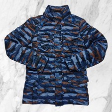 INVICTA Vintage Piumino Uomo Camo Camouflage Mimetico Giubbotto Imbottito Tg M