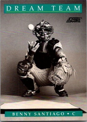 1991 Score - Dream Team Benito Santiago #893