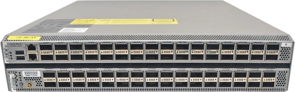 Cisco Nexus N3K-C3164Q-40GE 64-Port 40G QSFP+ 2U Ethernet Switch +Rack Ears - Bild 2 von 4