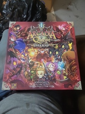 CMON Arcadia Quest Inferno Board Game Set by Spaghetti Western Games