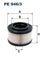 Filtron Pe 946/3 Kraftstofffilter FüR Chrysler, Dodge, MERCEDES-BENZ