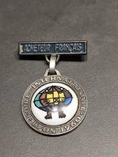 Médaille acheteur français foire internationale de Lyon 1960