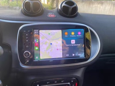 64GB Android Radio Carplay für Smart 453 Fortwo Forfour ohne Multimedia System