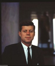 GLOSSY PHOTO PICTURE 4x6 John Jackie Kennedy Suit
