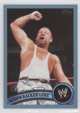 2011 Topps WWE Blue 628/2011 Bushwhacker Luke #100 y0i