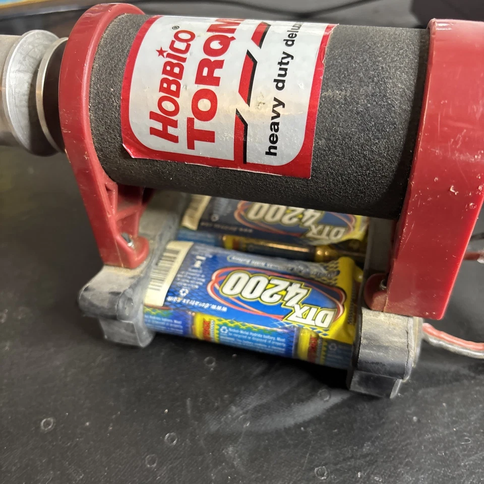 Arrancador Hobbico Torqmaster 180 Deluxe 12 voltios con batería sin probar Foto 2 de 4