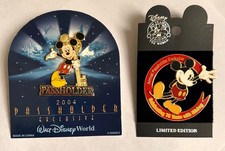 WDW 2004 Annual Passholder exclusive pins - celebrating 75 years of Mickey Mouse