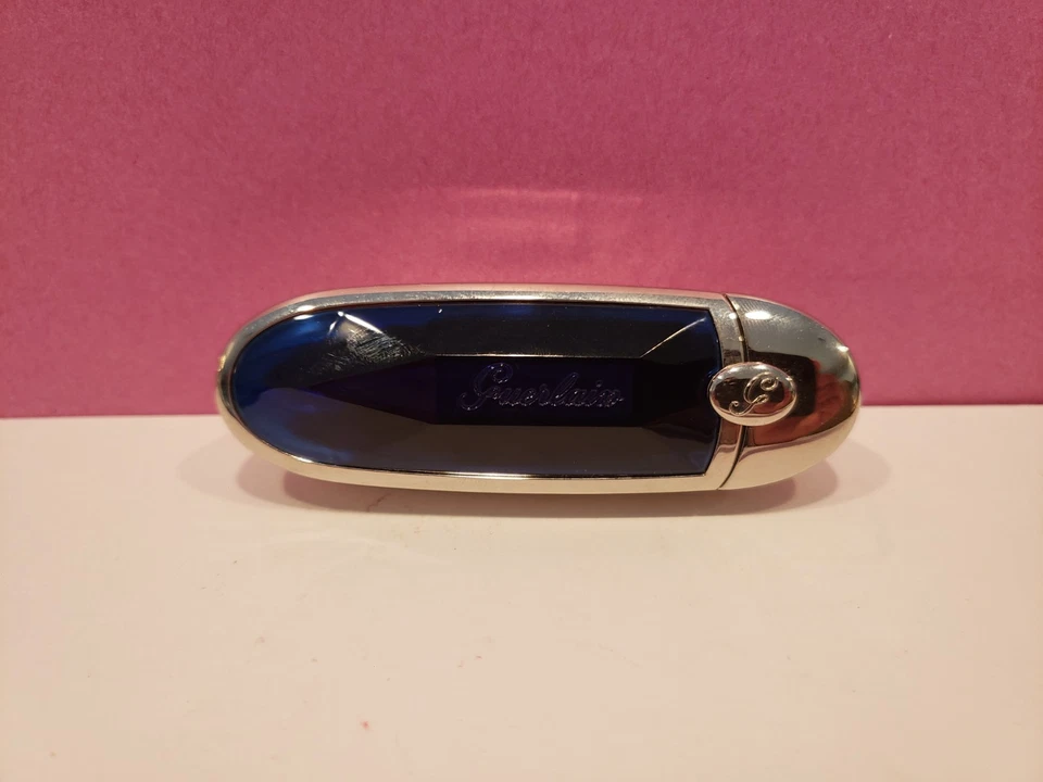 Guerlain ~ Rouge G Velvet Matte Refillable Lipstick - #43 - Blue Crystal Case - Image 2 of 2