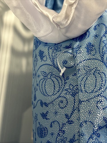 Disney Store Disney Parks Princess Cinderella Costume Dress Girls Sz 9/10 NWOT’s - Picture 7 of 7