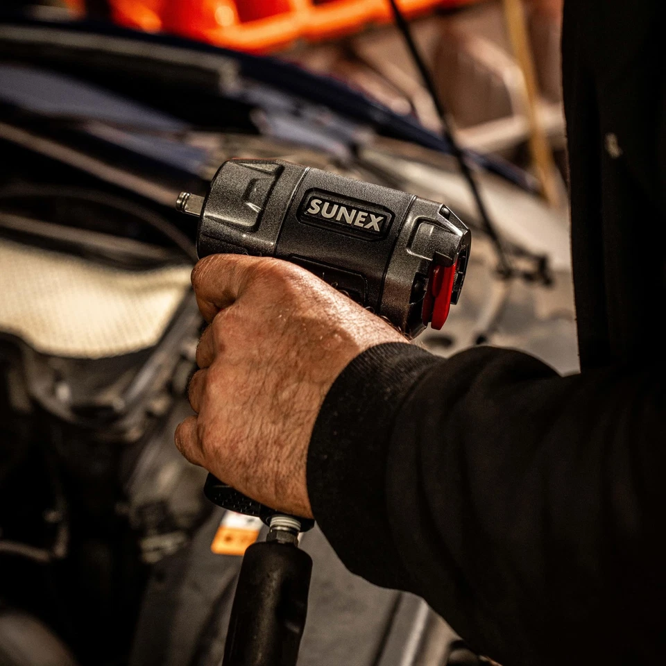 Магниевый композитный гайковерт SX3802 3/8 дюйма - Изображение 2 из 4