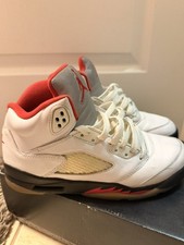 Jordan 5 Fire Red sz 7Y 
