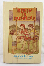 BENJY IN BUSINESS * 1983 Jean Van Leeuwen * HC Bound Book Ex-Library