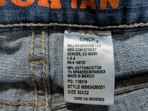 CINCH IAN - Herren Slim Fit Bootcut Denim Jeans - MB65436001 - Größe 32x30 (30x30) - Bild 12 von 13