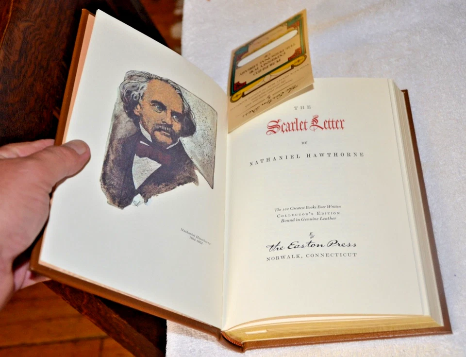 Easton Press The Scarlet Letter By Nathaniel Hawthorne Like New Condition - Image 4 of 4