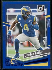 2023 Donruss #166 Jordan Fuller Press Proof Blue