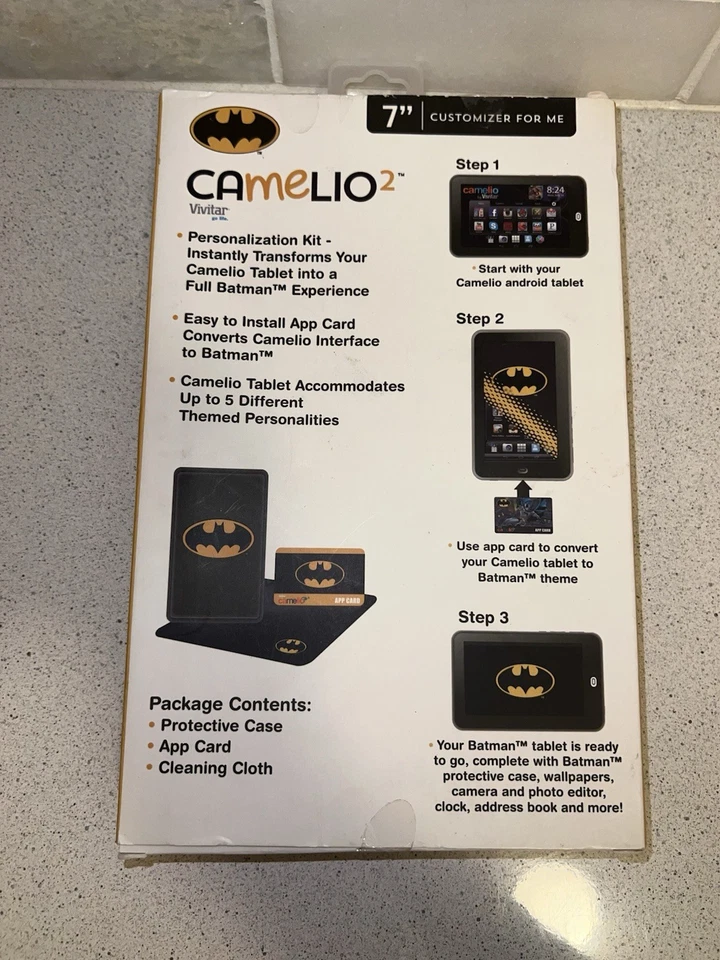 Vivitar Camelio Batman Personalization Kit New in the Box MSRP $29  - Image 2 of 2