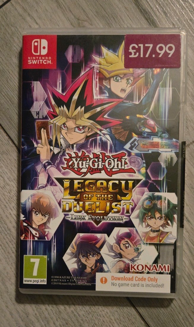 Yugioh Legacy Of The Duelist Nintendo Switch Yu-Gi-Oh! Legacy Of