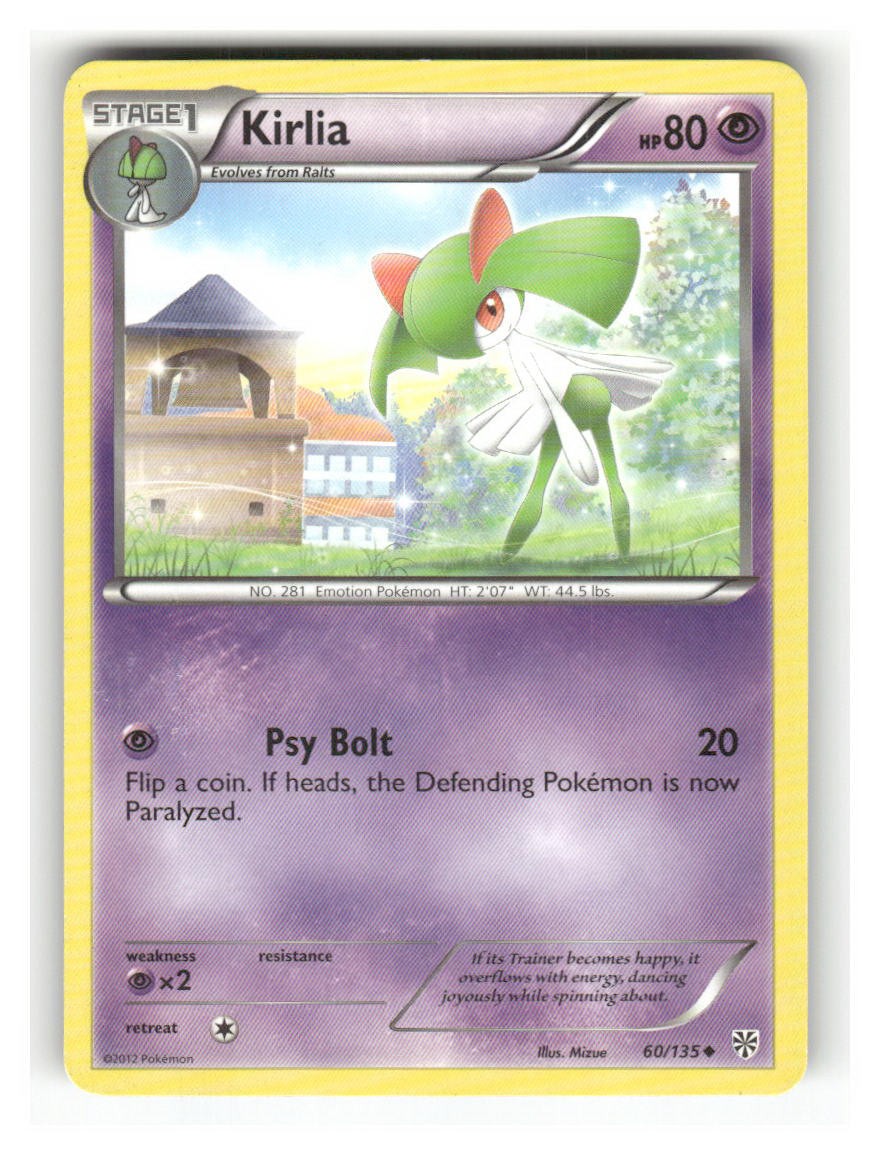 Kirlia - 60/135 - MP - Plasma Storm
