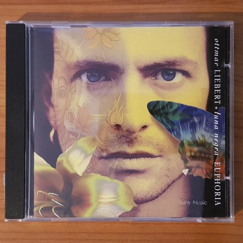 OTTMAR LIEBERT + LUNA NEGRA euphoria VG+/EX (MCD, Pop, Epic) - Bild 1 von 4