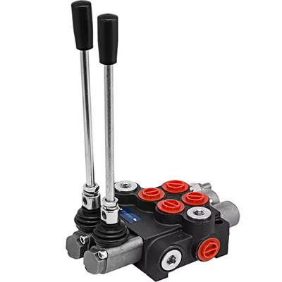 2 Spool Hydraulic Control Valve 11GPM 3600PSI Double Acting Valve