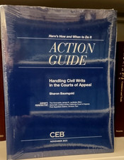 Handling Civil Writs in the Courts of Appeal ...