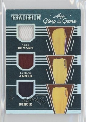 2025 Leaf Glory of the Game Holo Silver /35 Kobe Bryant LeBron James HOF 17uv