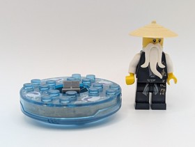 LEGO Ninjago The Golden Weapons Sensei Wu Minifigure  - njo0026 Spinner 2255