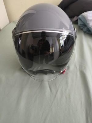 Motorroller Helm VINZ Tobia Jethelm mit Doppelvisier Gr.XXl Nur 3 Mal Benutzt