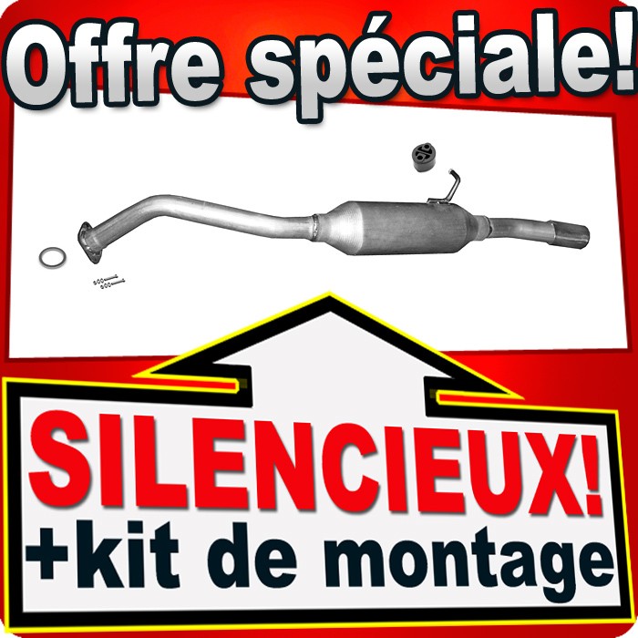 Silencieux arriere pour Toyota Corolla E15 stoppe le bruit d echappement rouille