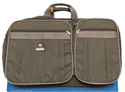 Samsonite Profile Carry On Travel Bag Luggage Weekender Multi Compartment Olive