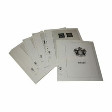 Feuilles pré imprimées Lindner-T Monaco 1960-1971.